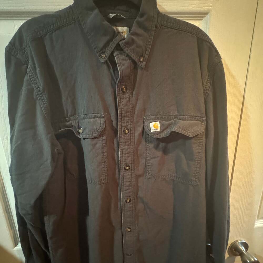 Carhartt button up shirt